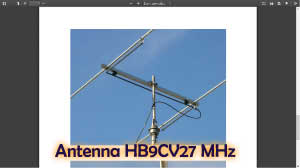 Antenna HB9CV27 11 meter